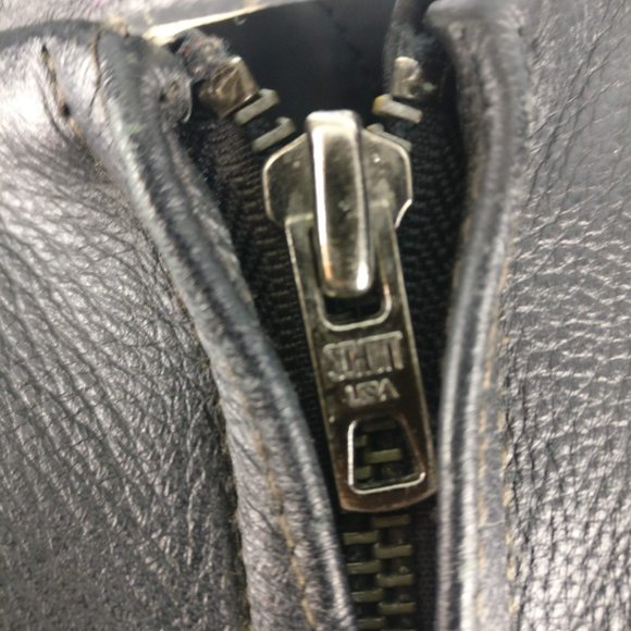 Schott NYC "Rose" Limitededition Motocross biker leather jacket Vintage Perfecto - Picture 4 of 11